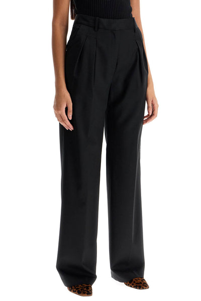 double pleat trousers SBIRU BLACK