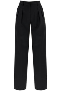 double pleat trousers SBIRU BLACK