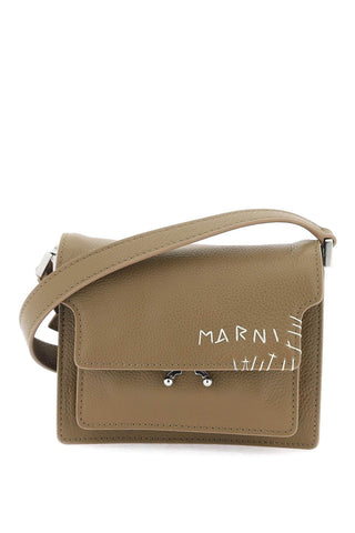 Marni mini soft trunk shoulder bag SBMP0075L4P6533 CRETA