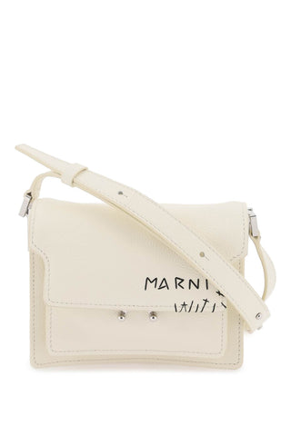 Marni mini soft trunk shoulder bag SBMP0075L4P6533 IVORY