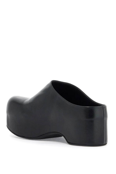 chunky clog sabot with SBMS009704 P3628 BLACK