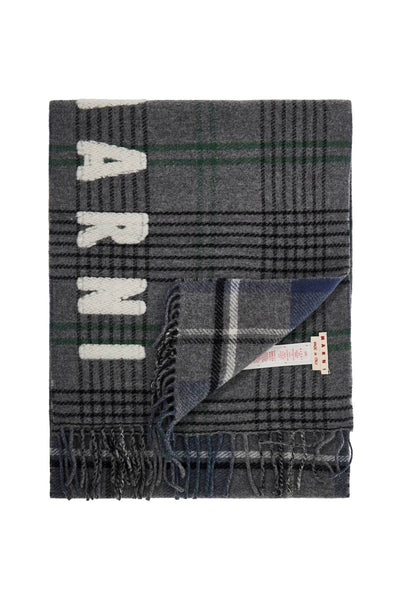 double check wool scarf in 8 SCMC0119Y0 UAW035 SODIUM
