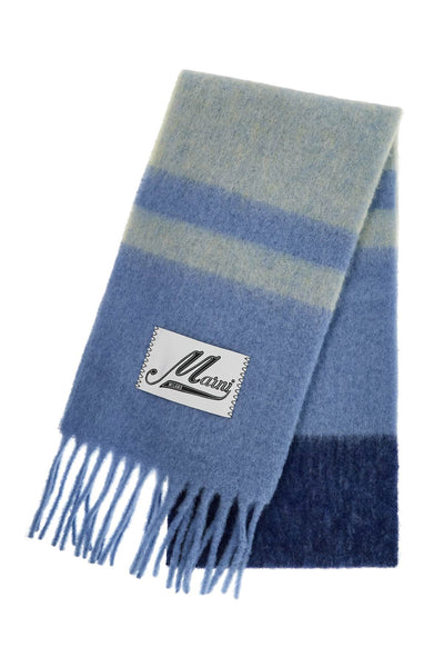 mohair scarf for stylish SCMC0122Y0 UAW037 LAKE