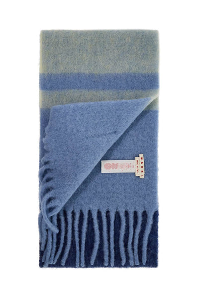 mohair scarf for stylish SCMC0122Y0 UAW037 LAKE