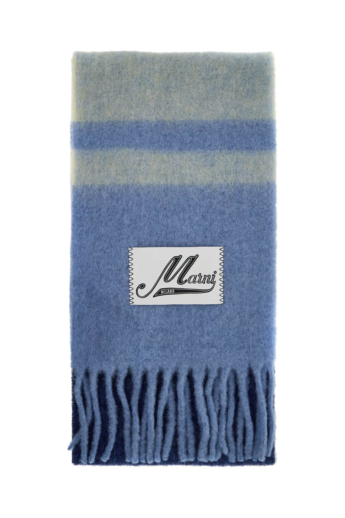 mohair scarf for stylish SCMC0122Y0 UAW037 LAKE