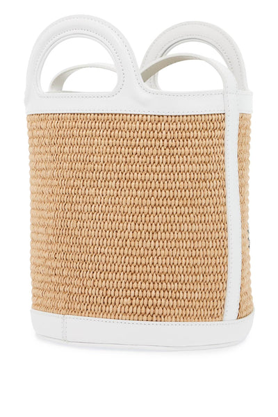 raffia tropicalia bucket bag SCMP0056Q1 P3860 SAND STORM LILY WHITE