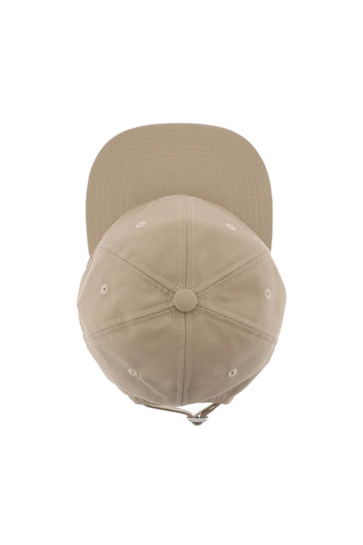 baseball cap with numeric embroidery SH0TC0002 S78611 BEIGE