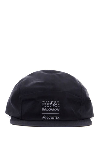 baseball cap by mm6 maison margi SH0TC0004 M35200 DEEP BLACK