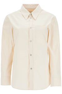 long-sleeved crinkled SH1130 LF839 LIGHT CREAM