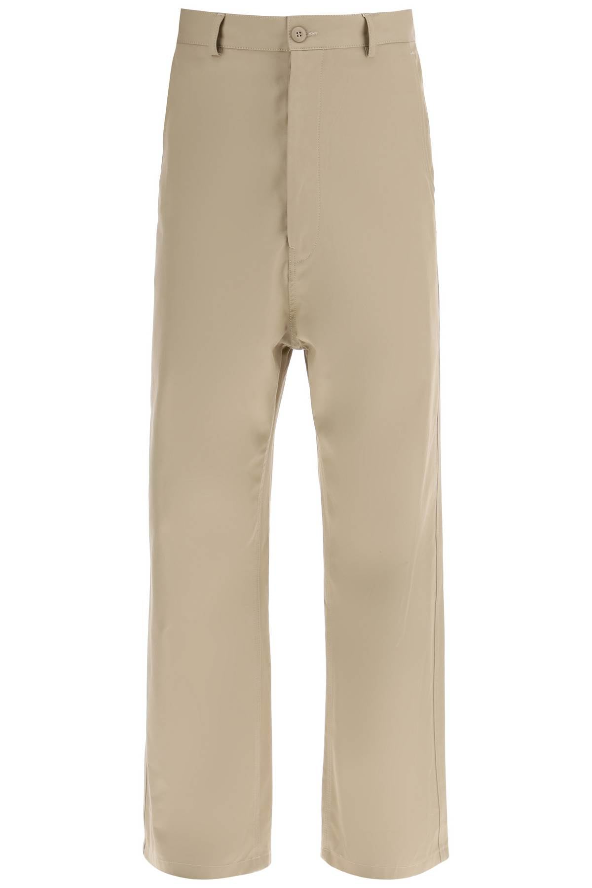 loose straight leg pants with a SH2KA0005 M35074 SAND BEIGE