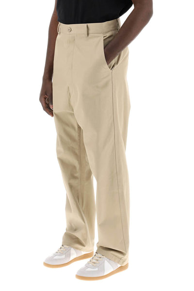 loose straight leg pants with a SH2KA0005 M35074 SAND BEIGE