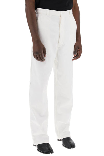 cotton bull pants in eight words SH2KA0005 S30653 OFF WHITE