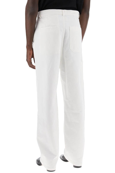 cotton bull pants in eight words SH2KA0005 S30653 OFF WHITE