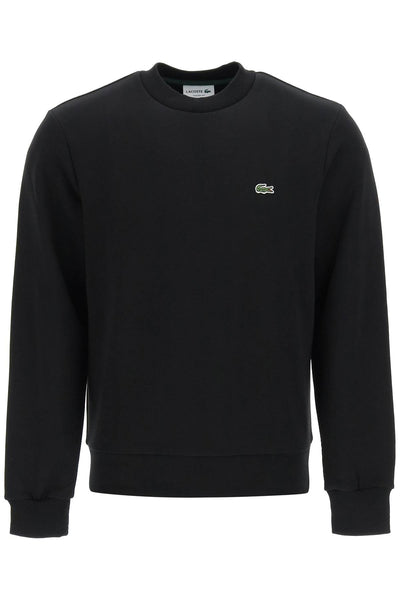 classic fit crewneck sweatshirt SH9608 BLACK