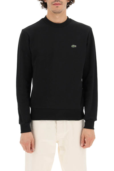 classic fit crewneck sweatshirt SH9608 BLACK