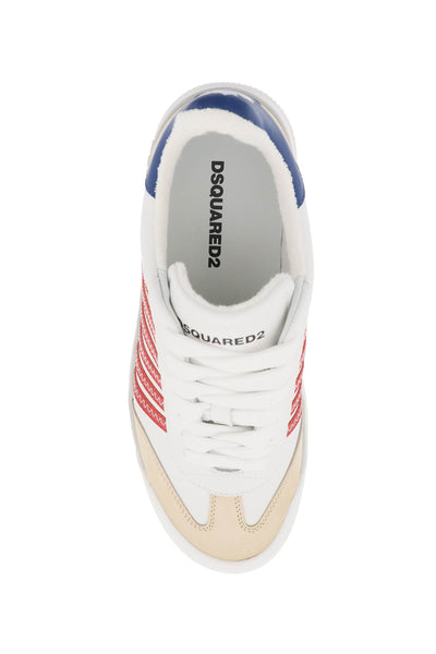 Dsquared2 new jersey sneakers SNM0342 11100001 WHITE RED BLUE