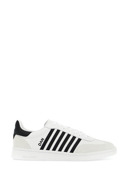 boxer sneakers SNM0364 01504118 BIANCO+NERO