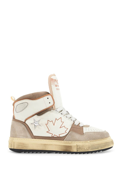 boogie hi-top sneakers SNM0383 01507858 BIANCO+ROSA+GRIGIO