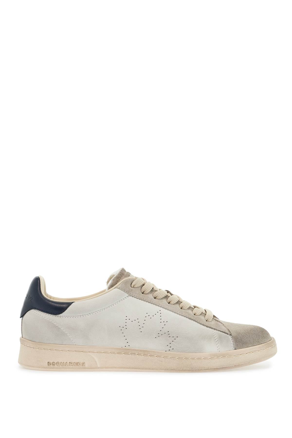 DSQUARED2 sneakers box SNM0408 09708182 BIANCO SPORCO+NAVY | Italystation.com - Shop Now at italystation.com