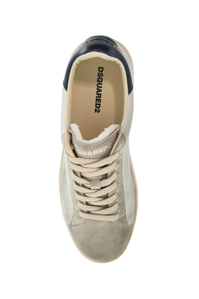 DSQUARED2 sneakers box SNM0408 09708182 BIANCO SPORCO+NAVY | Italystation.com - Shop Now at italystation.com