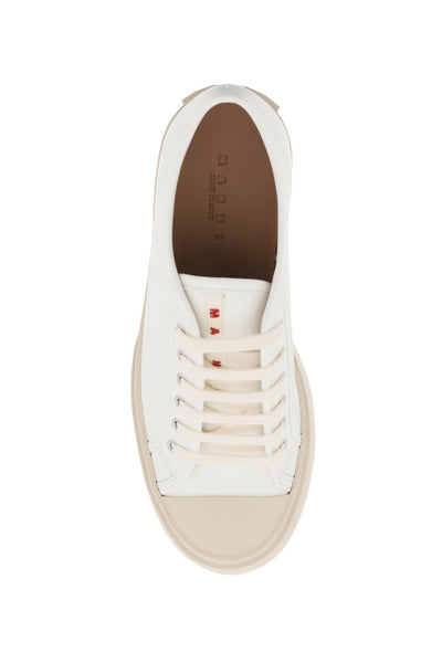 leather pablo sneakers SNZU002002 P2722 LILY WHITE
