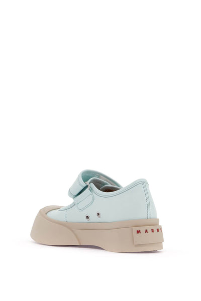 pablo mary jane nappa leather sneakers SNZW003120 P2722 MINERAL ICE