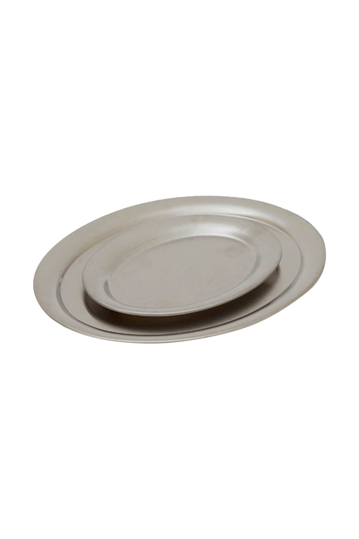 set of 2 stainless steel trays SP009 VARIANTE ABBINATA
