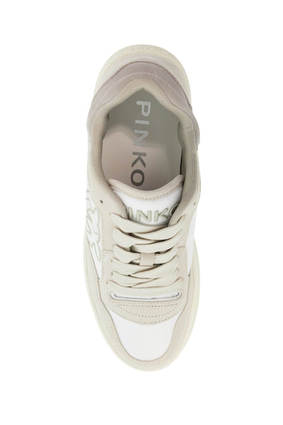 casual and elegant beige leather sneakers mandy 10 SS0079 P076 SAND