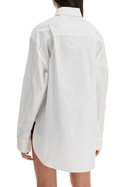 new georgiana oversized shirt T160901A TNC164 WHITE