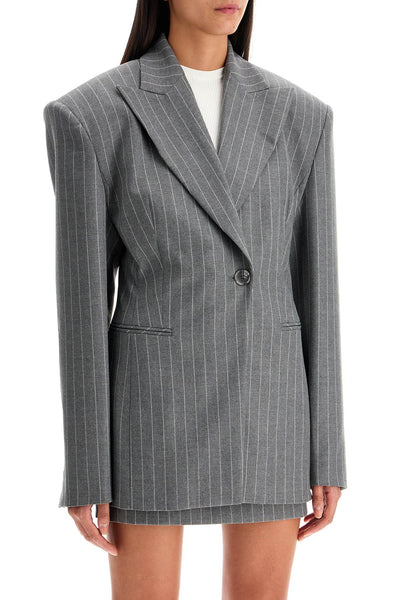 octavia hourglass blazer T163019B TNP227 GREYWHITE