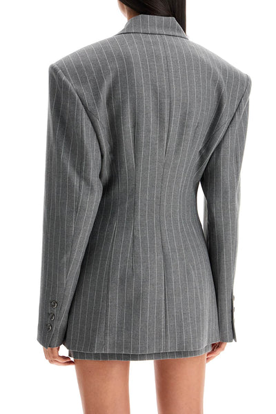 octavia hourglass blazer T163019B TNP227 GREYWHITE