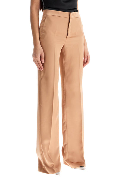 flared satin trousers T170401A TNP229 BLUSH