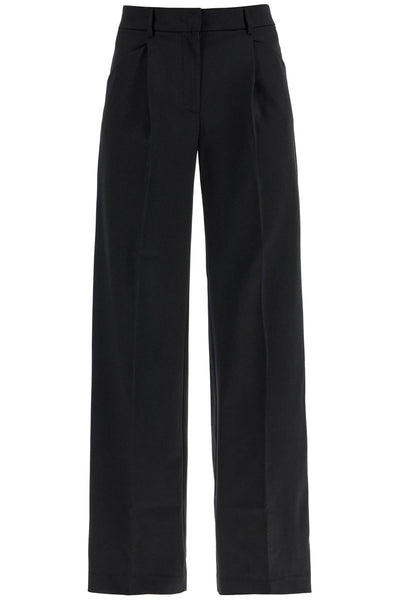 THE ANDAMANE vissia palazzo wide T170441A TNW050 BLACK | Italystation.com - Shop Now at italystation.com