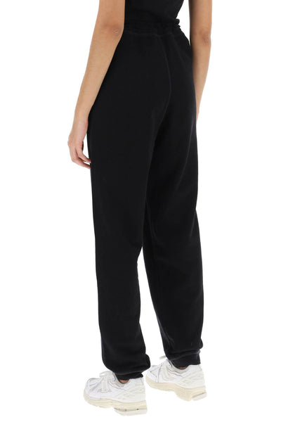 joggers in cotton french terry T3563 BLACK