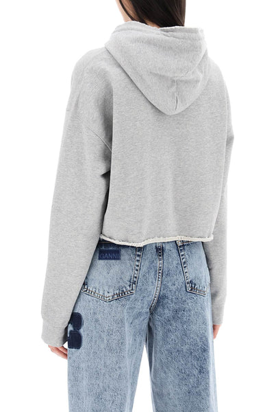 isoli cropped hoodie T3567 PALOMA MELANGE