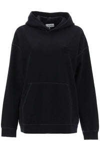 oversized hoodie T3752 BLACK