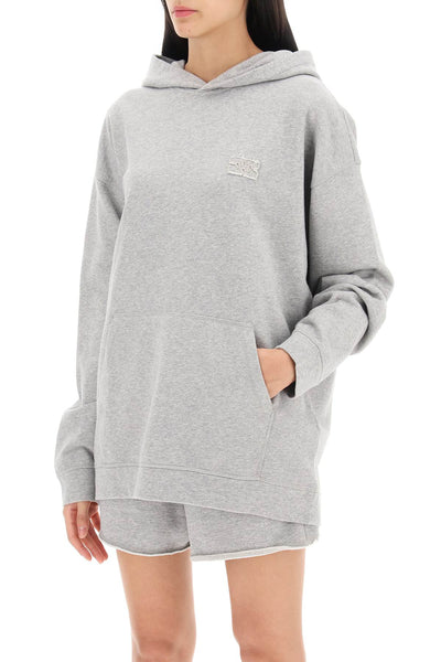 oversized hoodie T3753 PALOMA MELANGE