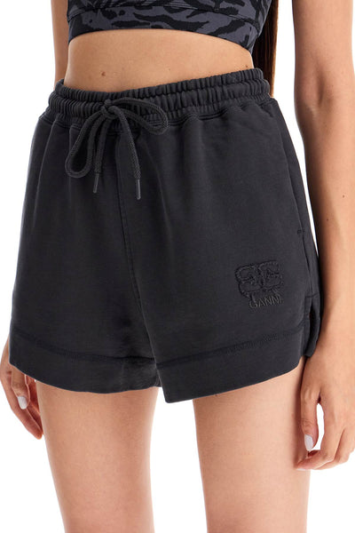 sweatshirt fabric shorts T3957 PHANTOM