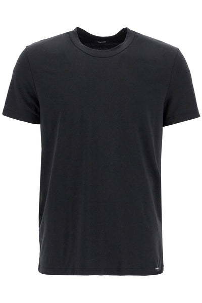 cotton and modal intimate t-shirt for T4M081410 BLACK