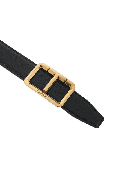 belt with buckle t TB280 LCL311X BLACK