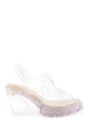 'jelly trek' sandals TH2B 0743 CLEAR CLEAR PEARL CLEAR