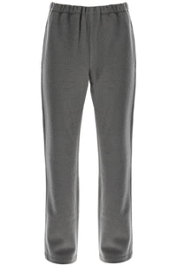 wool fleece joggers for warmth TRS22 X02 CASTELROCK FLEECE