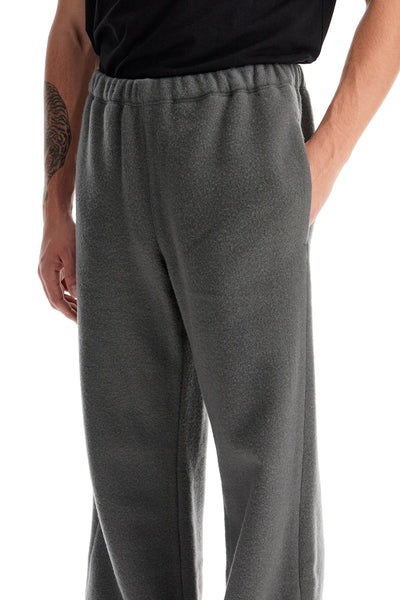 wool fleece joggers for warmth TRS22 X02 CASTELROCK FLEECE