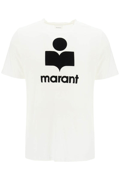 karman linen logo t-shirt TS0045HA B3N09H WHITE