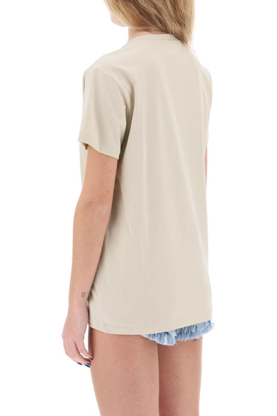 aby regular fit t-shirt TS0070FA A1N98E BEIGE