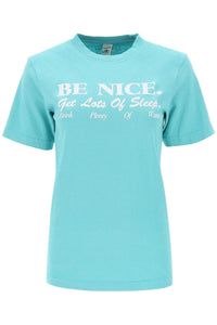 'be nice' t-shirt TS858 FADED TEAL