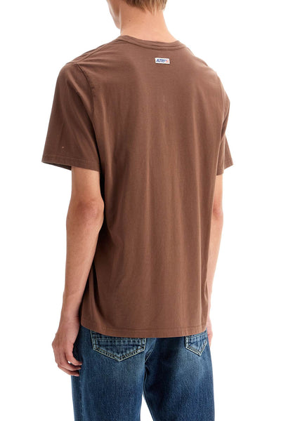 relaxed fit t-shirt TSPM08CC CHOCO