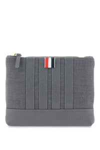 wool 4-bar small pouch UAC052AF0543 MED GREY