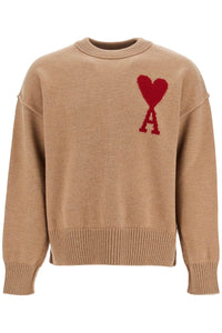 ami de cœur sweater UKS006 018 CAMEL/ROUGE