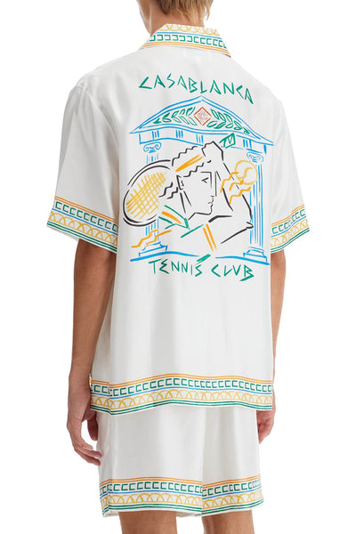 silk crayon temple tennis club shirt U MF24 SH 003 03 CRAYON TEMPLE TENNIS CLUB